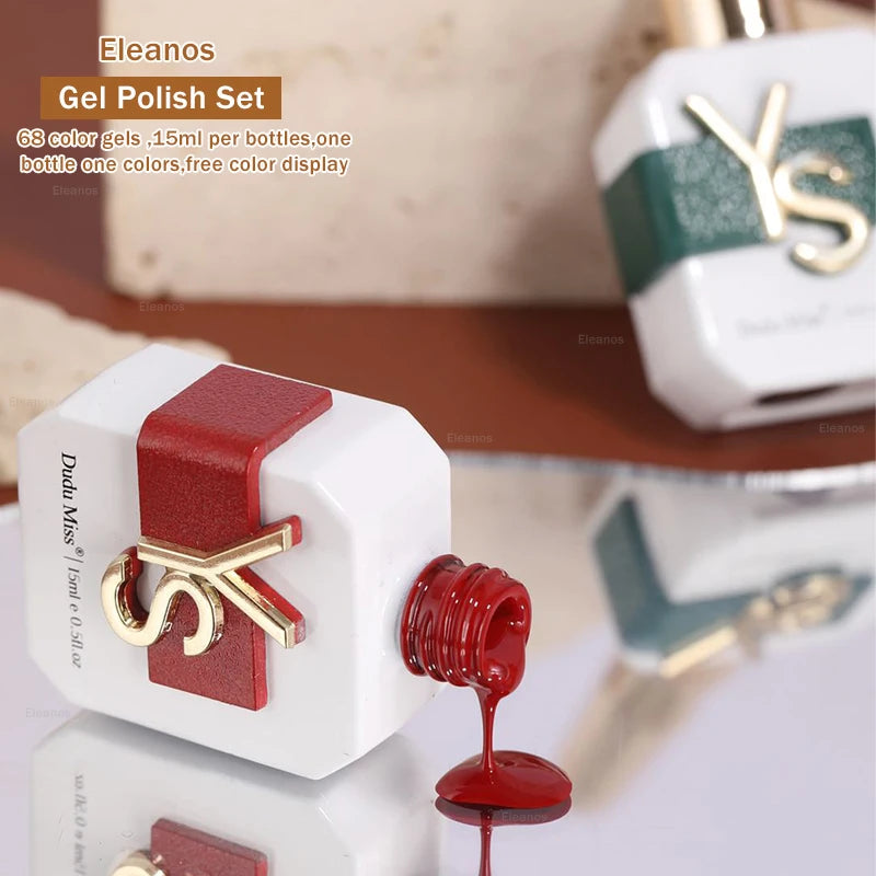 Eleanos 68 Colors Gel Polish Set