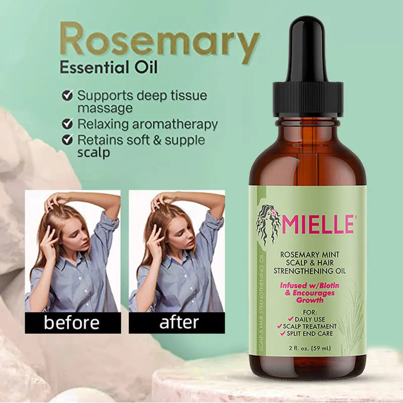 Rosemary Mint Scalp Hair Strengthening Oil