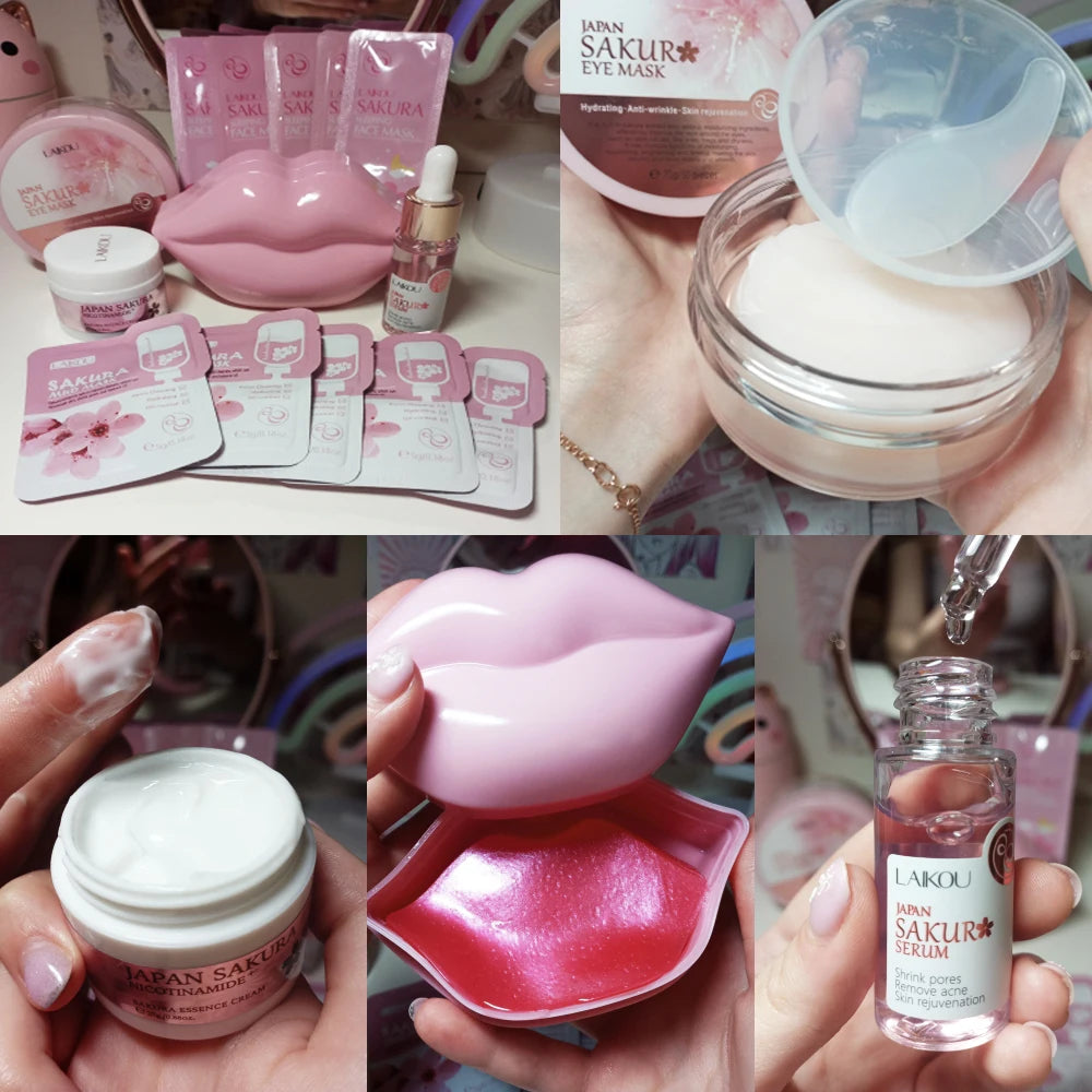 Sakura Whitening Cream Set