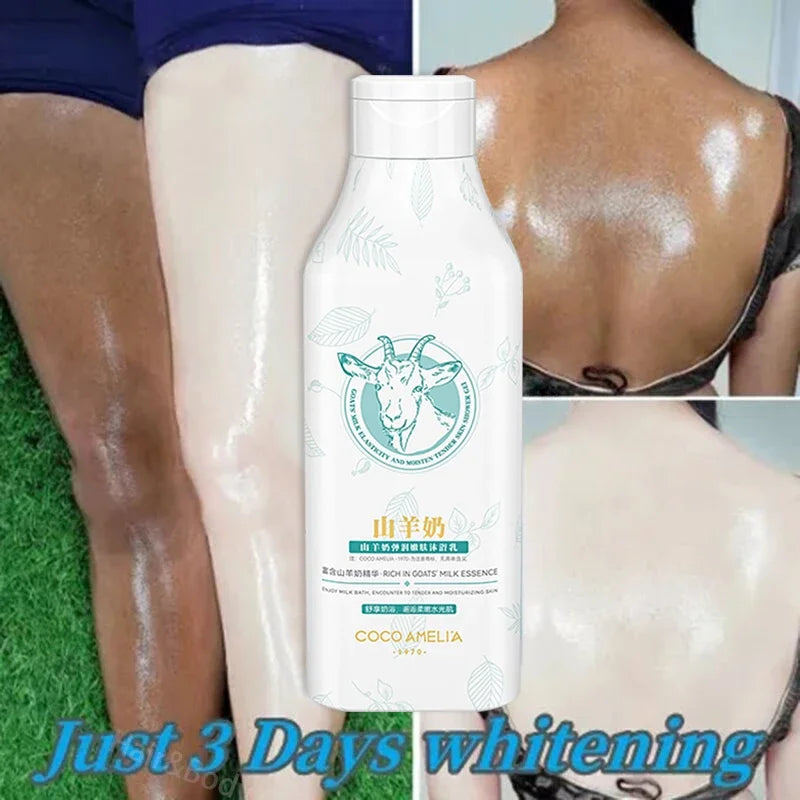 Nicotinamide Whitening Goat Milk Body Wash