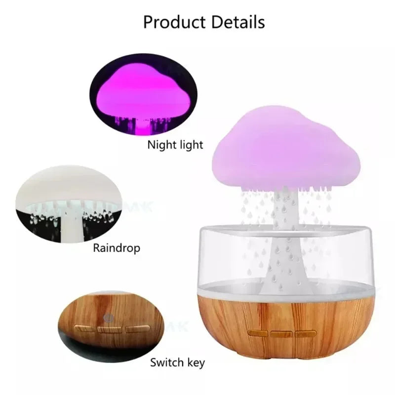 Rain Cloud Water Drop Air Humidifier