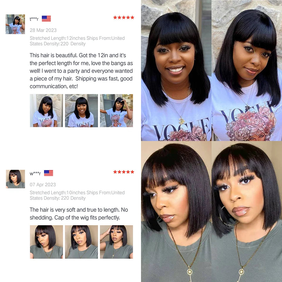 Short Human Hair Wigs