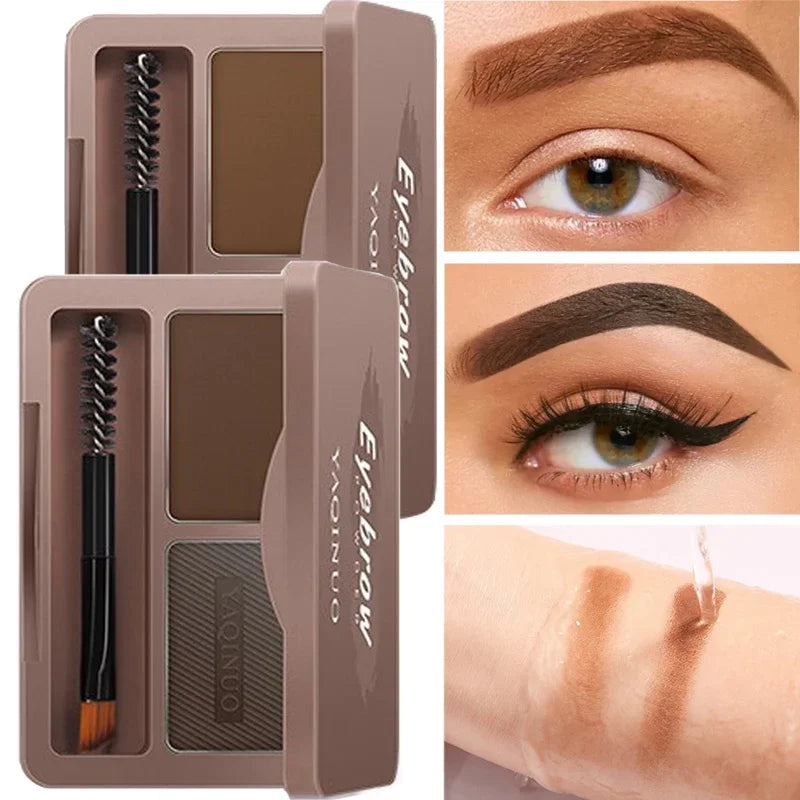 Waterproof Eyebrow Powder Palette