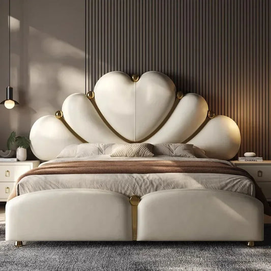 Waterproof Nordic Aesthetic Double Bed