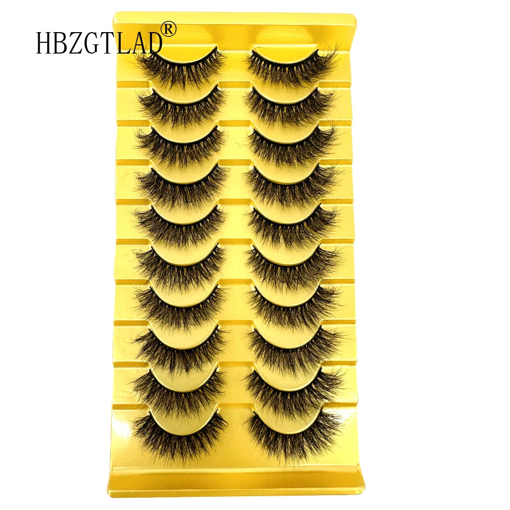 natural long 3D mink false eyelashes