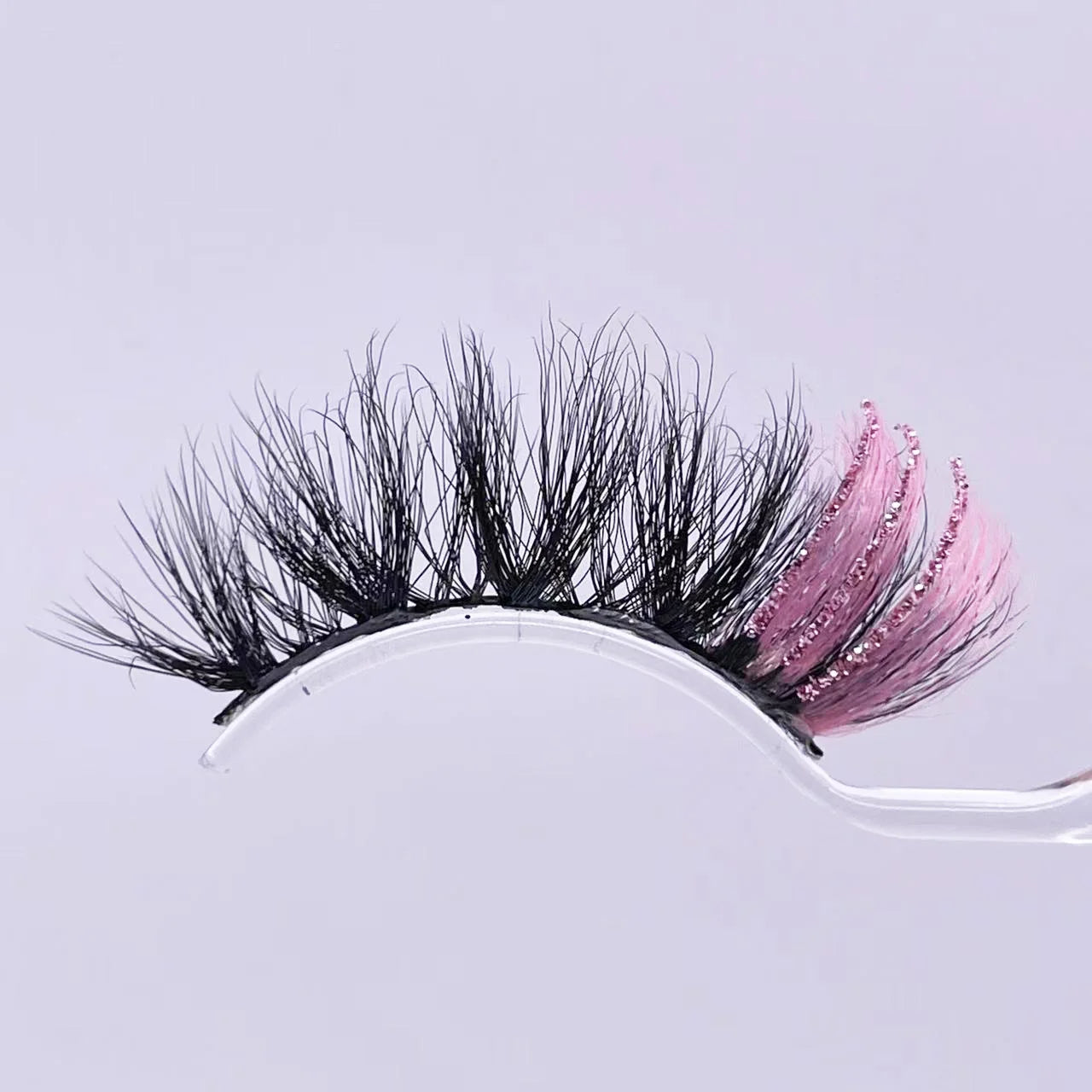 New glitter ombre Colored Lashes 20MM