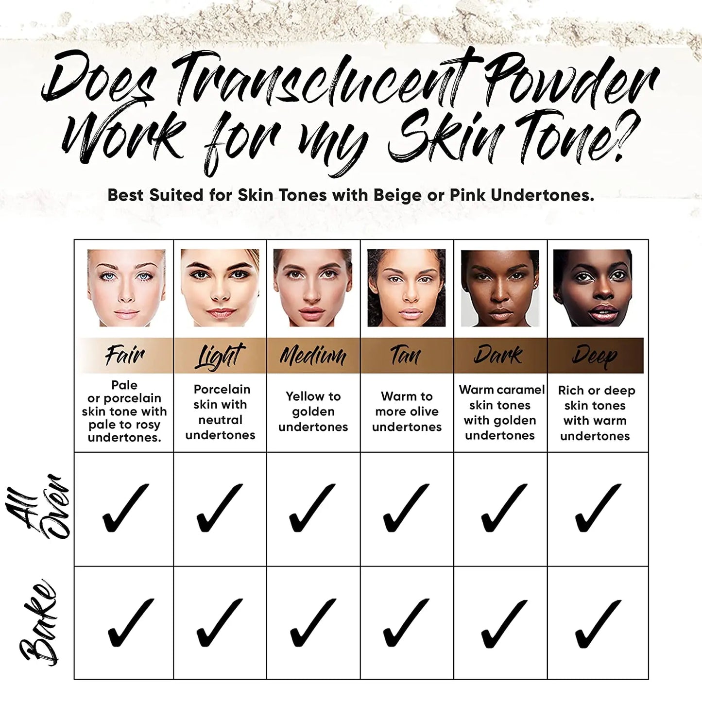 Face Loose Setting Powder Foundation