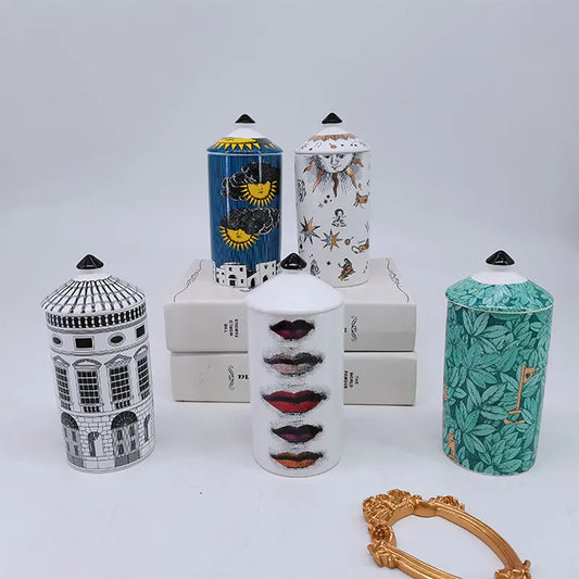 Sun Ceramic Decorative Jar Ornament