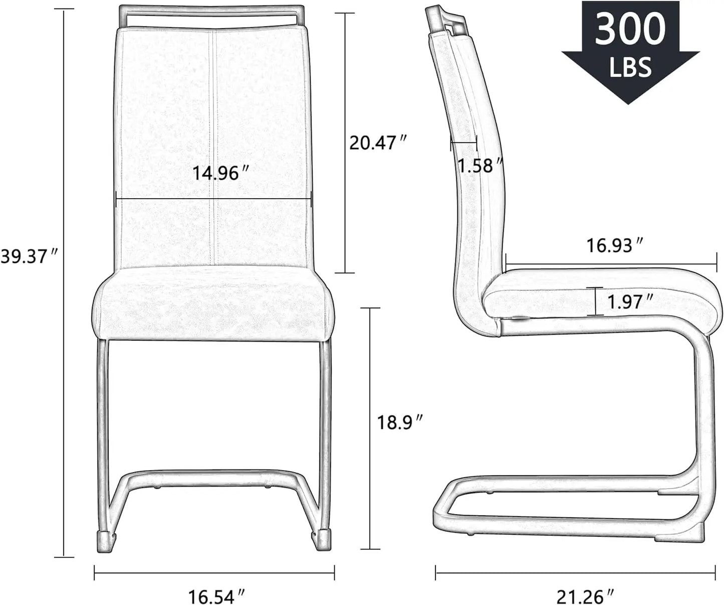 Modern Dining Chairs Set