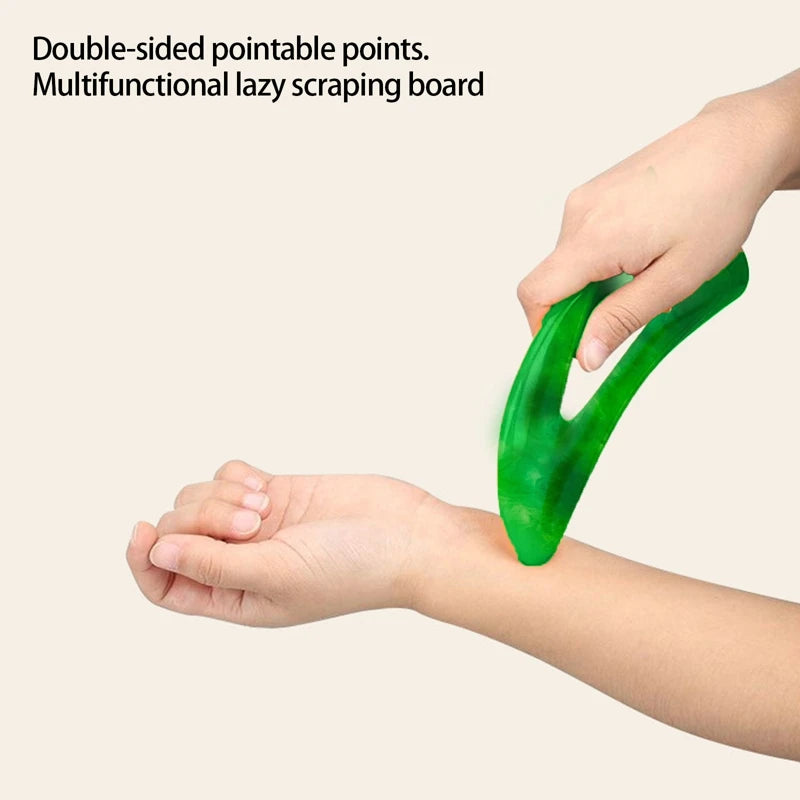 Large Area Guasha Board Resin Face Gua Sha Massager