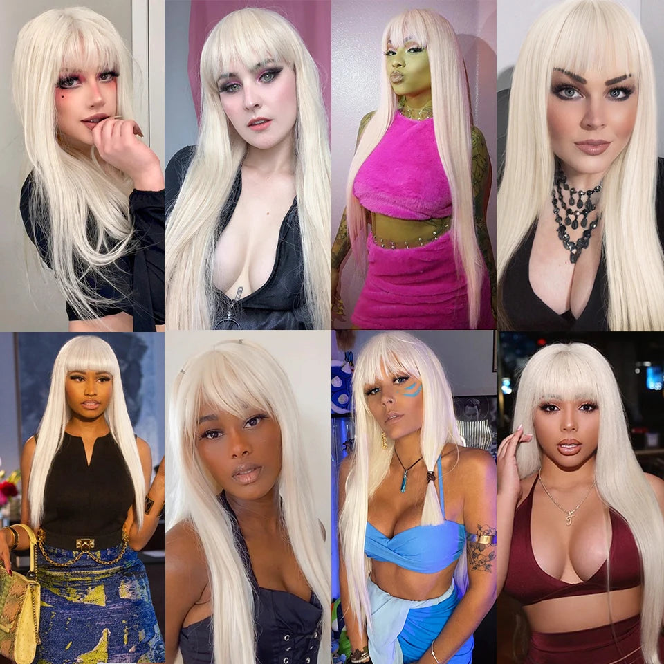 Synthetic Blonde Wigs