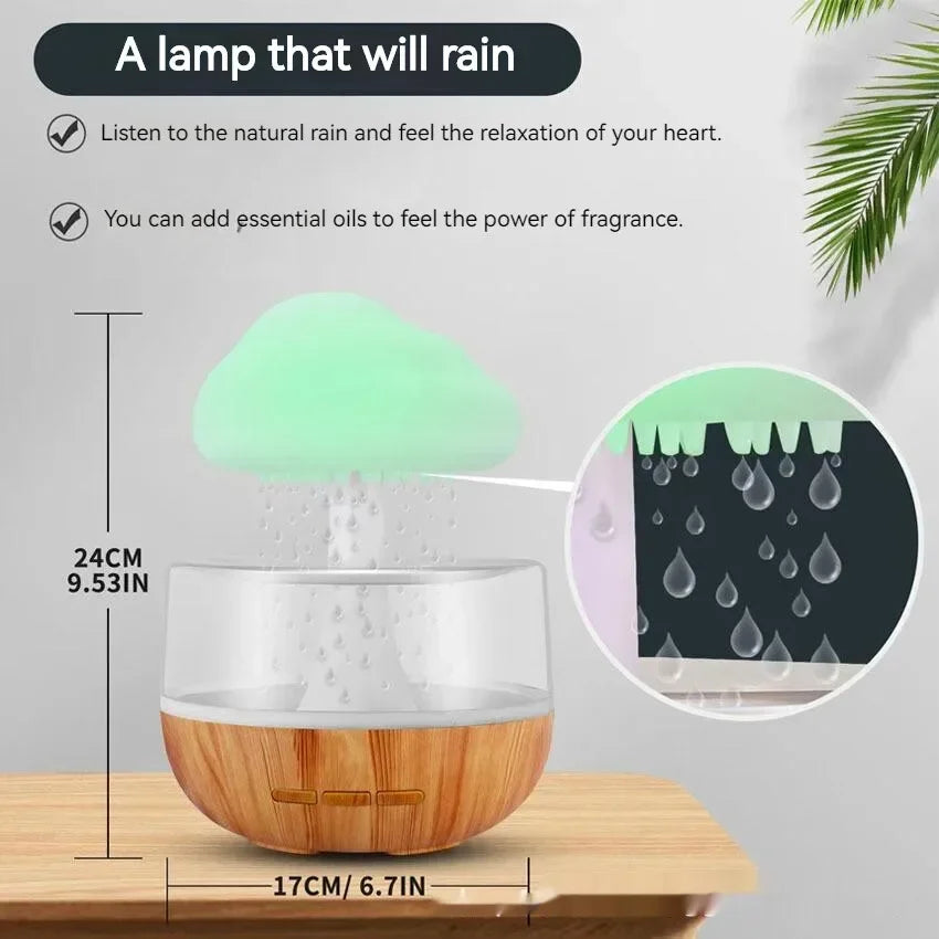 Rain Cloud Water Drop Air Humidifier