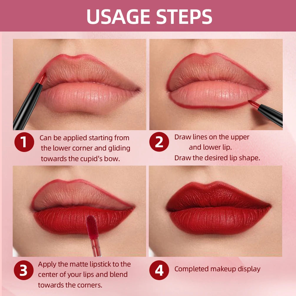 Double-end Waterproof Lip Gloss