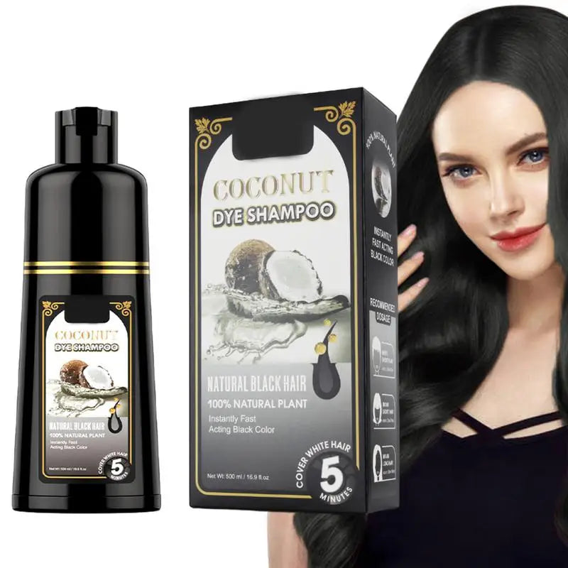 Black Hair Coloring Shampoo