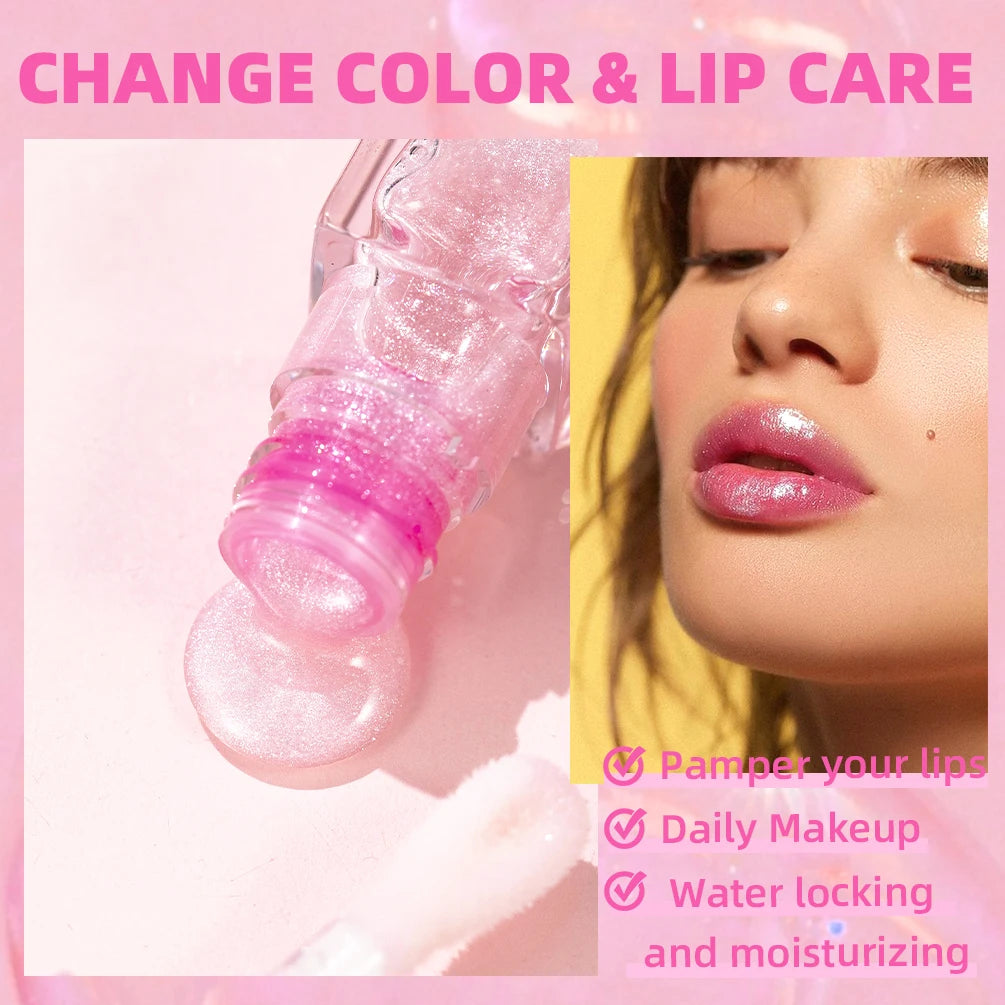 QIBEST Color Changing Lip Gloss