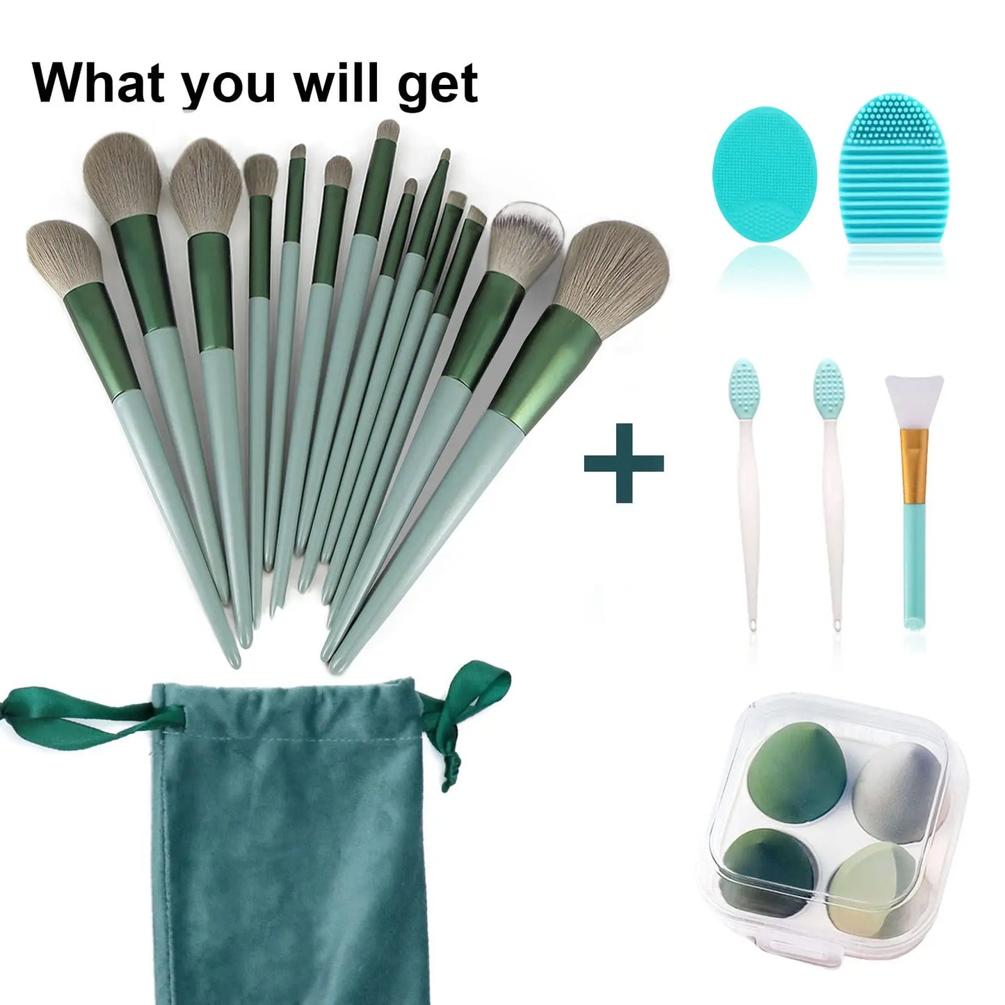 Comprehensive Makeup Brush Set
