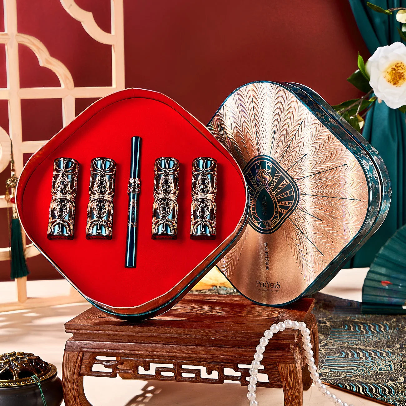 Makeup set Carved Lipstick