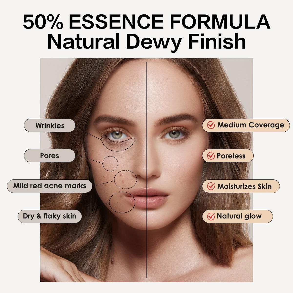 CARSLAN Professional Essence Face Liquid Foundation