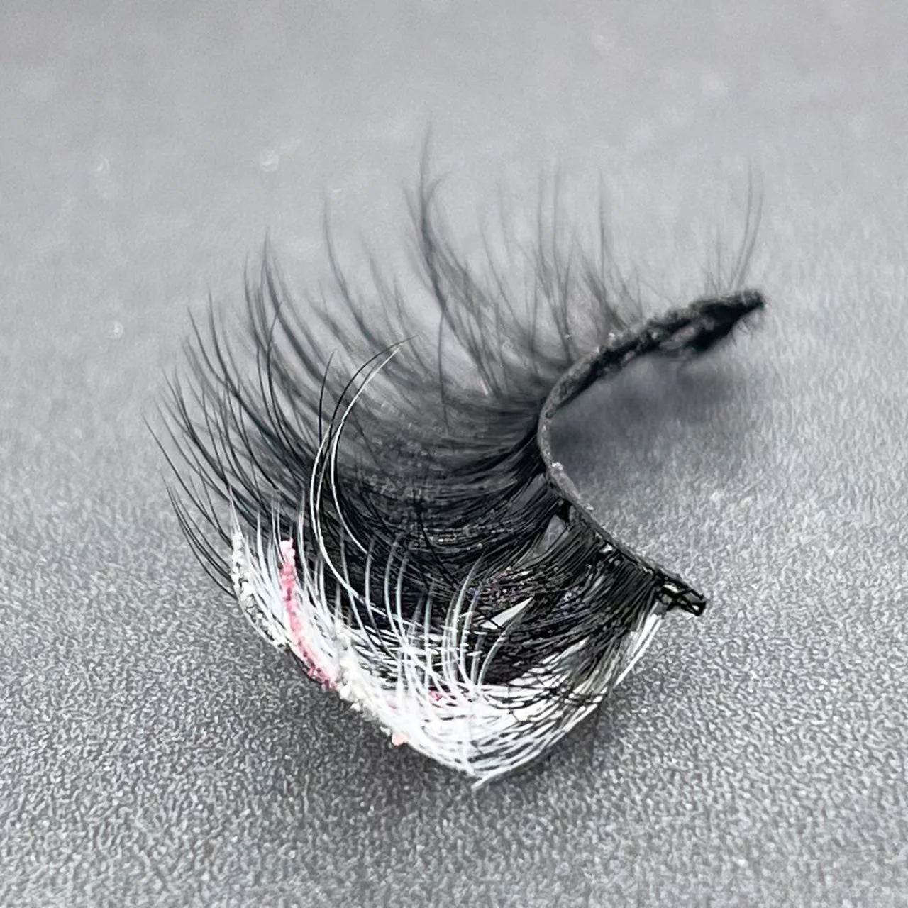 New glitter ombre Colored Lashes 20MM