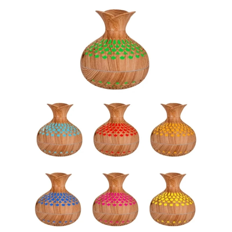 Wood Grain Humidifier Diffuser