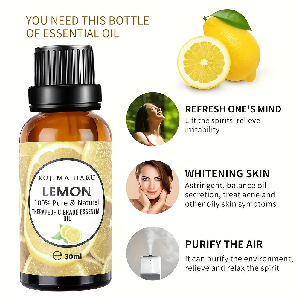 Lemon Essential Body Oils