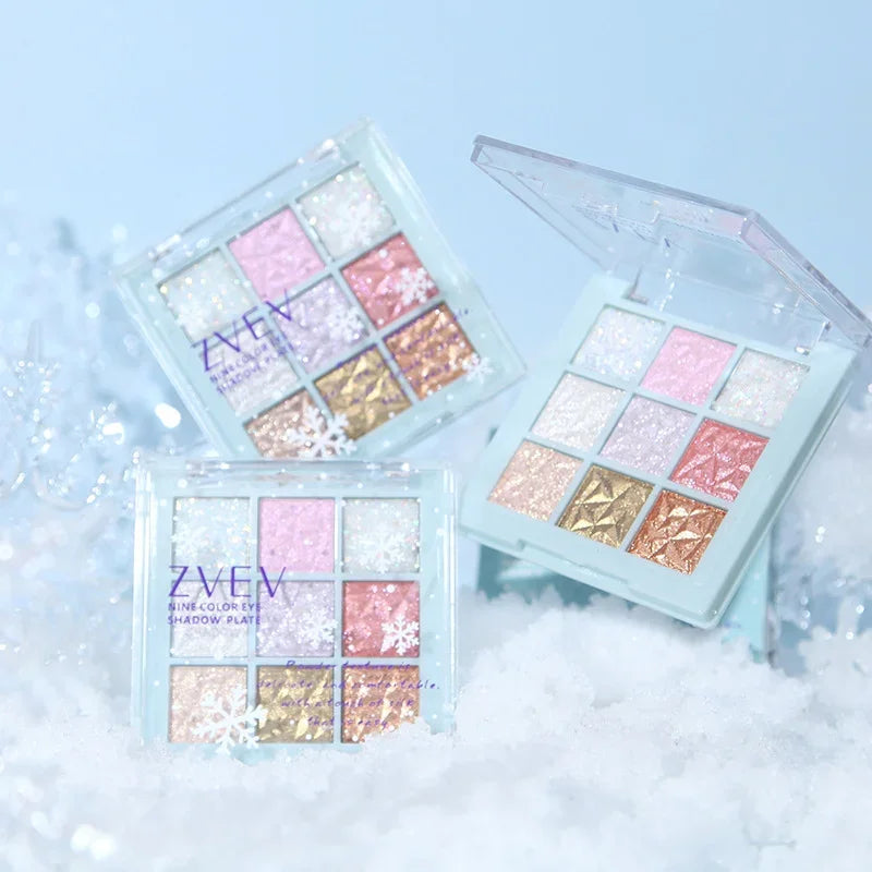 Glitter Snowflake Eyeshadow Palette