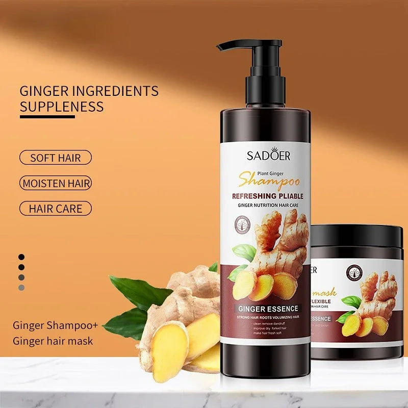 Ginger Shampoo Conditioner Mask