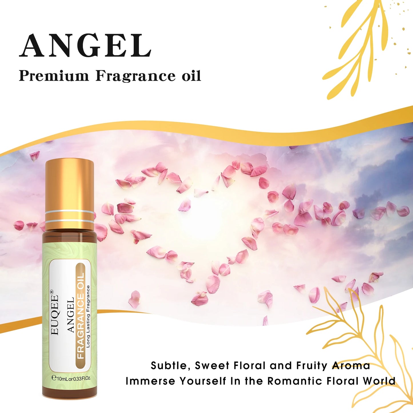EUQEE 10ML Angel Coconut Fragrance Oils