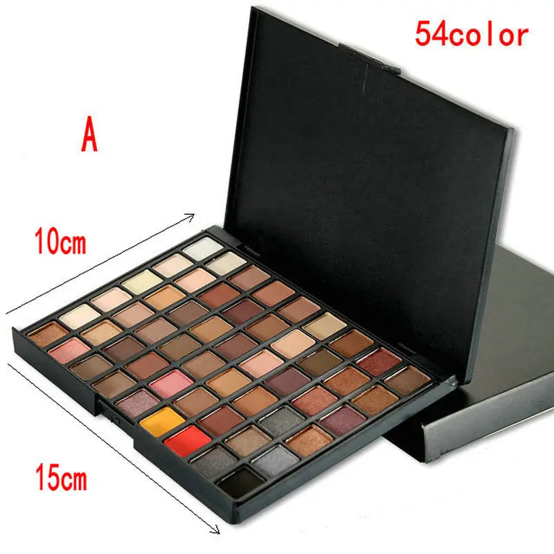 Glittered Eyeshadow Palette Matte