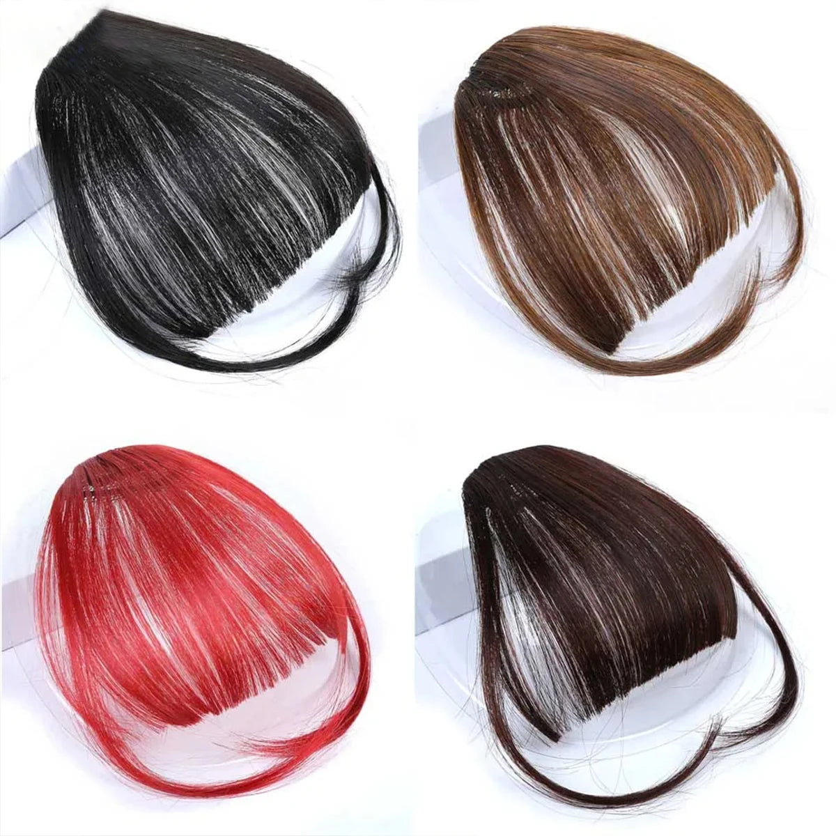 Natural Forehead Lines Fake hair Wig