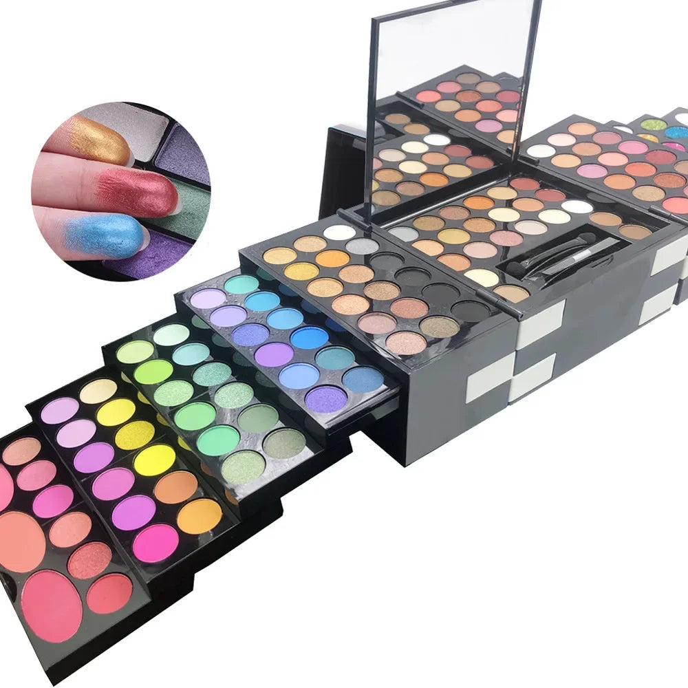 GLAZZI136 Color  Eyeshadow Piano Case