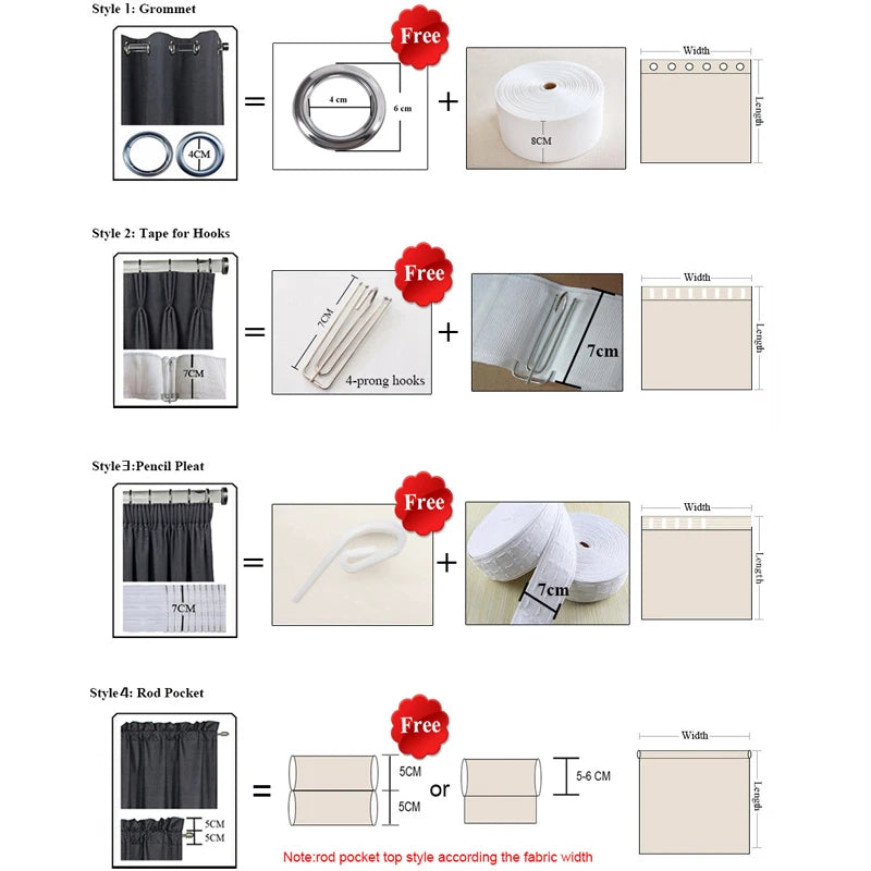 European Style Curtains