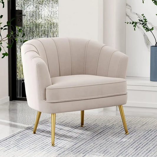 Upholstered Modern Single Sofa Side Chair