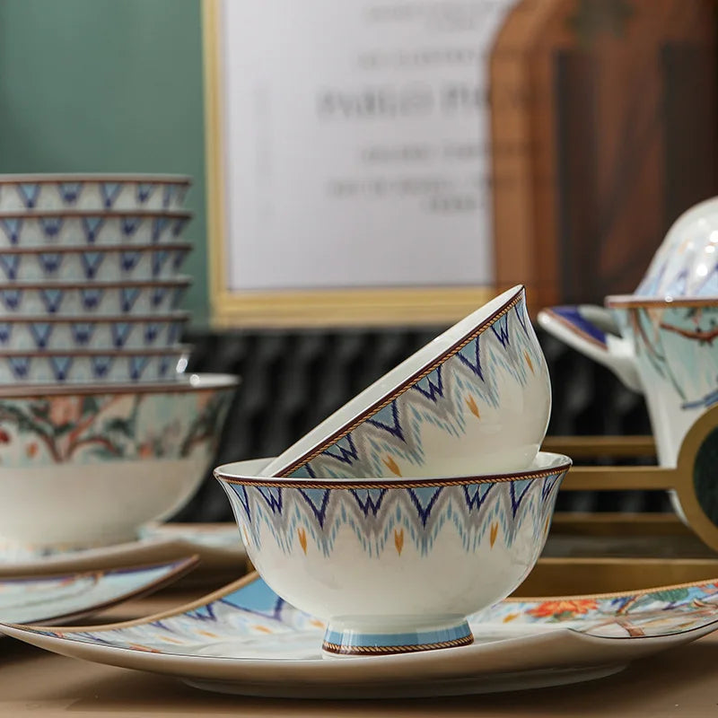 Jingdezhen Ceramic tableware set