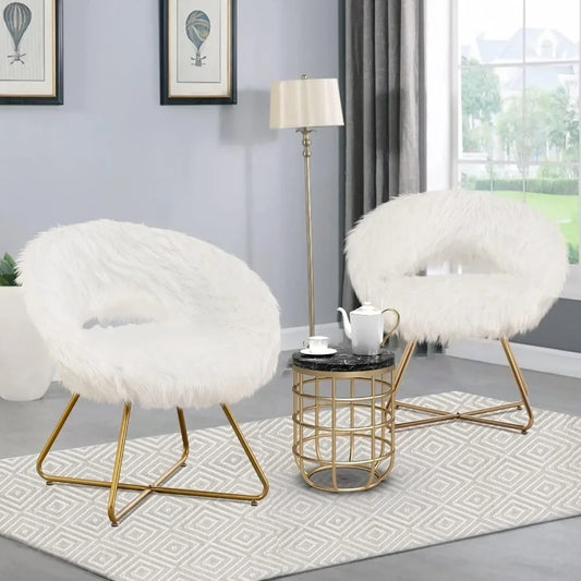 s Upholstered Comfortable Disc Chair
