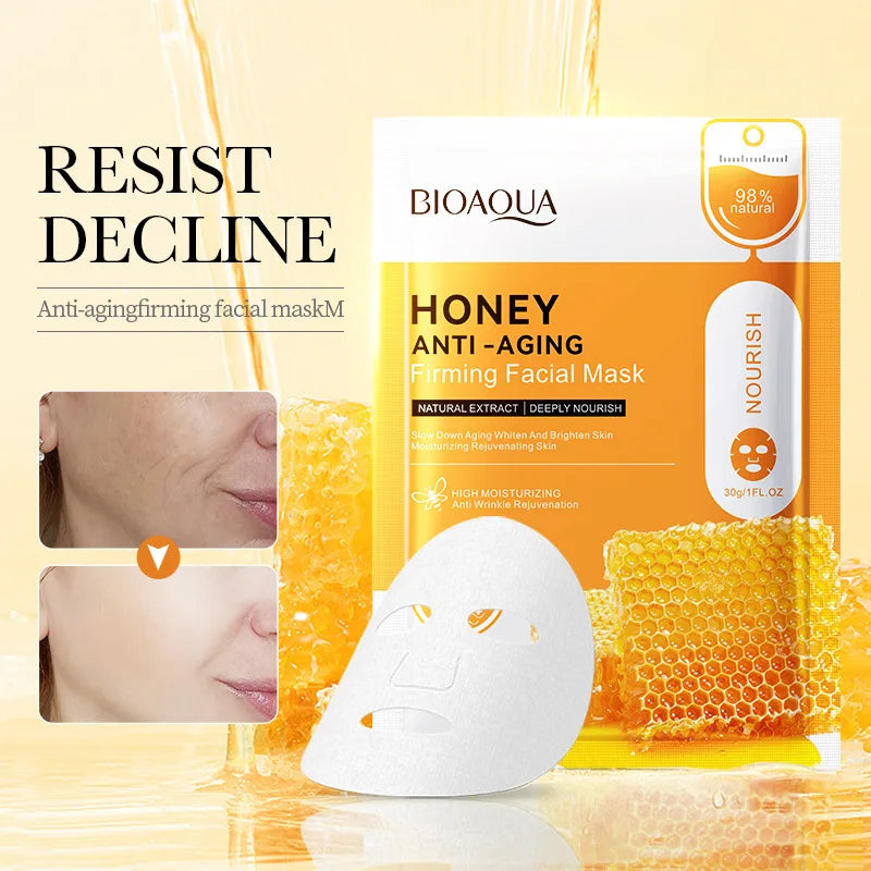 BIOAQUA Honey Anti-Aging Firming Face Mask