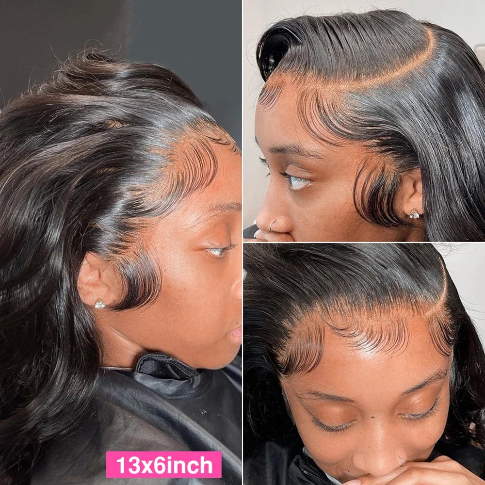 Plucked Body Wave Lace Frontal Wig