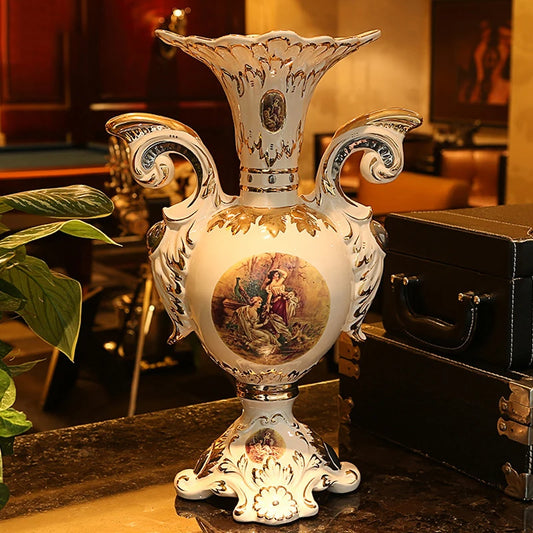 Ceramics  European Style Flower Vase