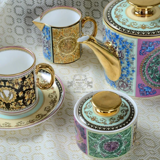 European-Style Coffee Tea Set