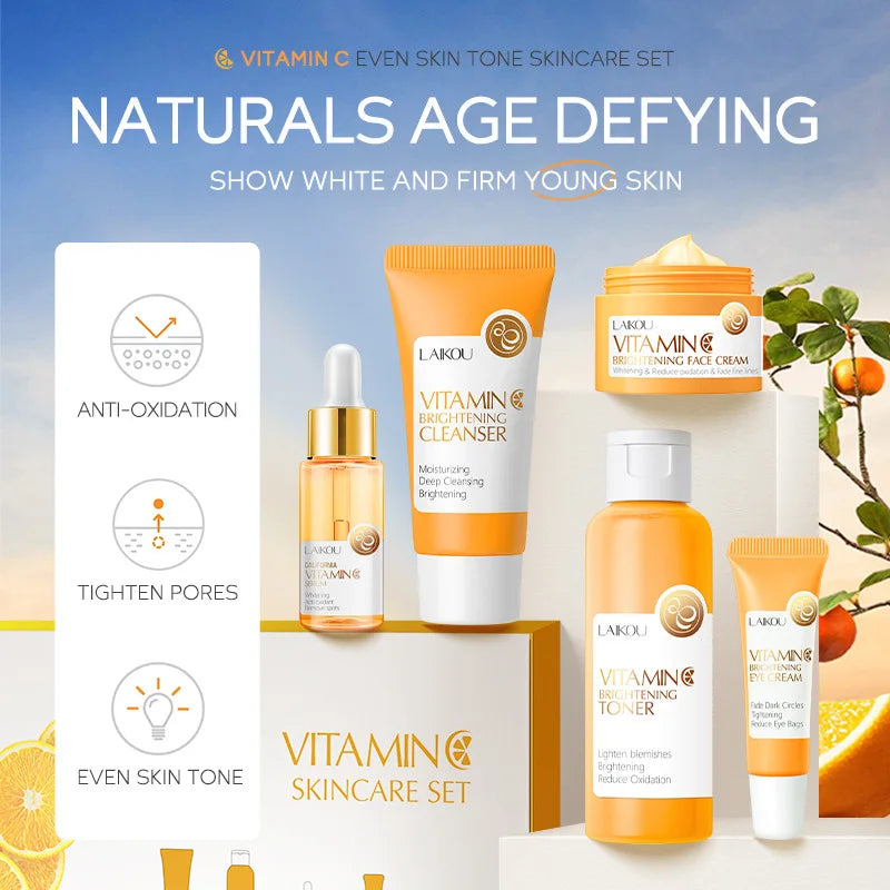 Vitamin C Moisturizing  Skincare Set
