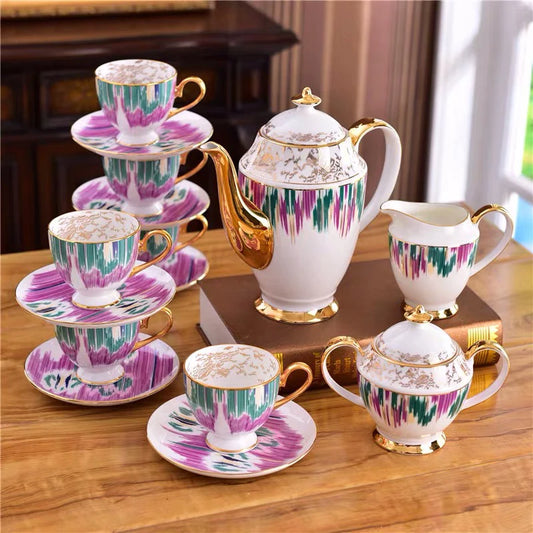 Ceramic Cup And Saucer Luxury Coffee Cup Set