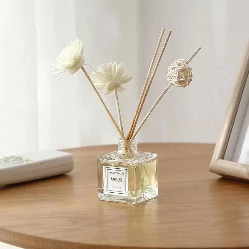 Lavender Jasmine Aromatherapy Reed Diffuser Set