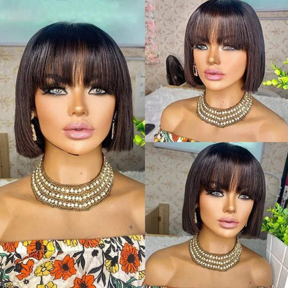 Short Human Hair Wigs