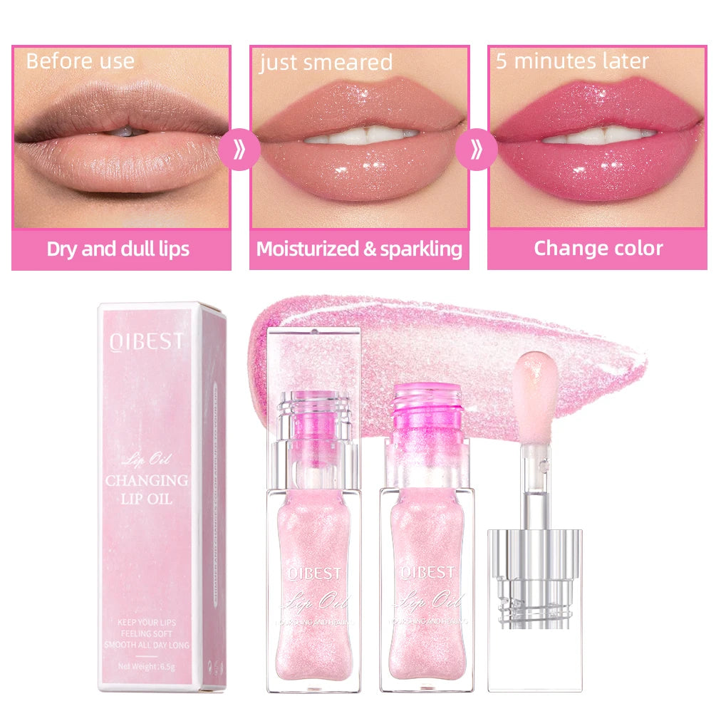 QIBEST Color Changing Lip Gloss