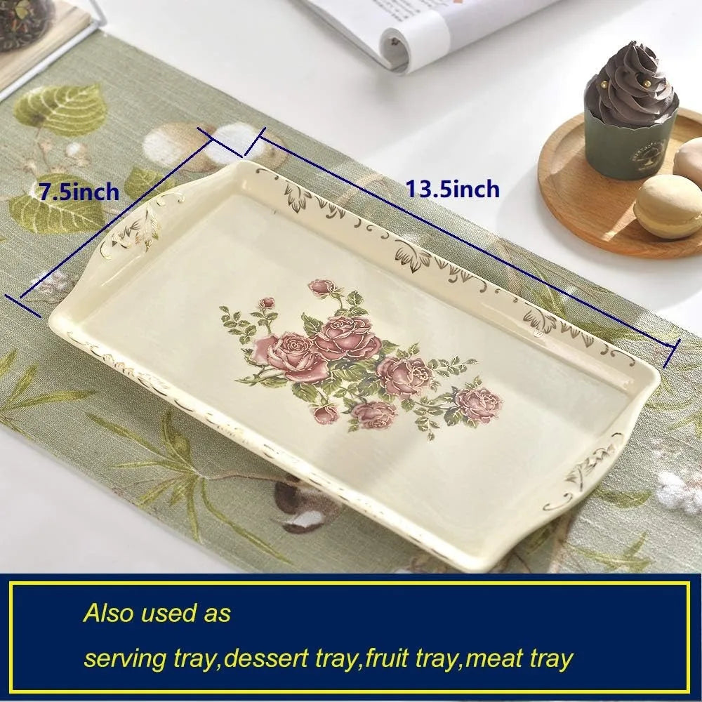 Tea Set Serving Tray