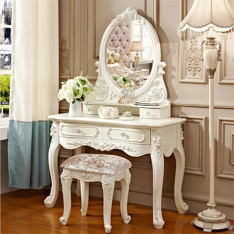European Dressers Vanity Table Set