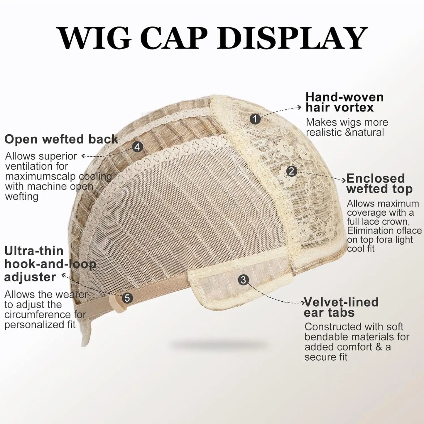 HAIRCUBE Human Hair Pixie Cut Straight Wigs With Bang