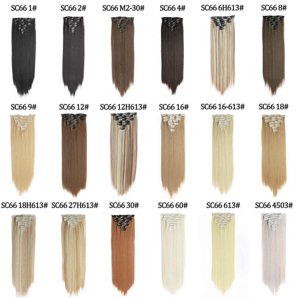 AZQUEEN Synthetic Long Straight  Hair