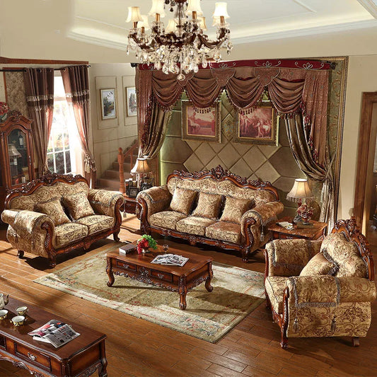 Wood Frame Designer Living Room Sofas