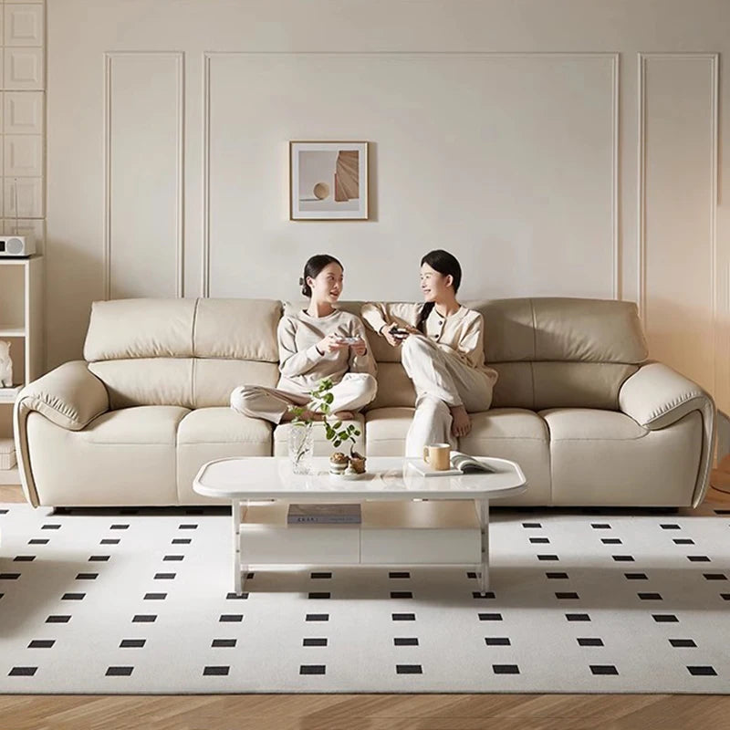 Reclining Leather Angle Living Room Sofas Luxury Sleeper Cream Style White Living Room Sofas Home Sofa Para La Sala Furniture